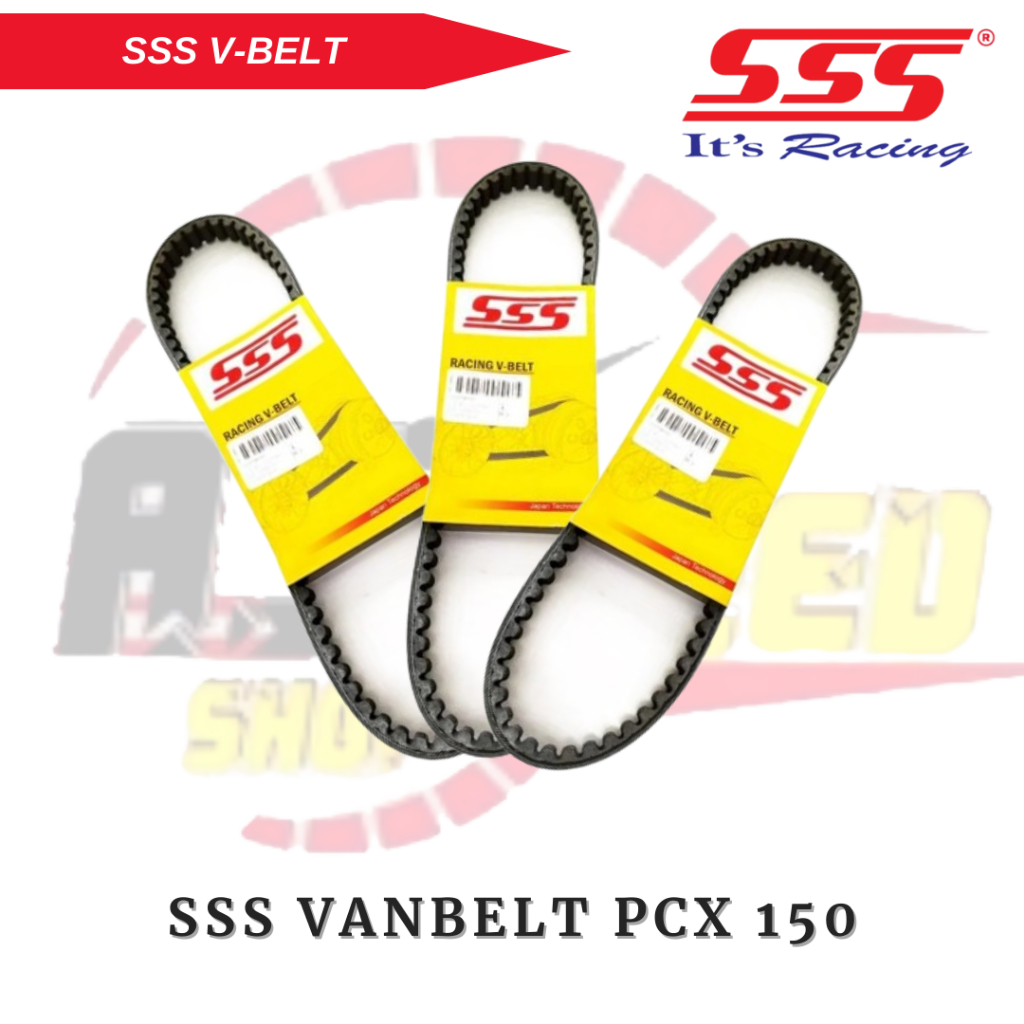 SSS Racing Van Belt V-Belt Panbel Honda PCX 150 / Vario 150 Original SSS Racing 100%
