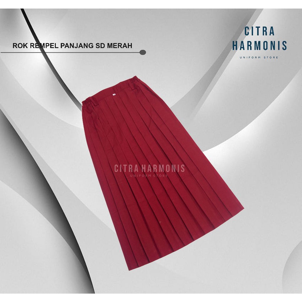 ROK REMPEL PANJANG SD MERAH