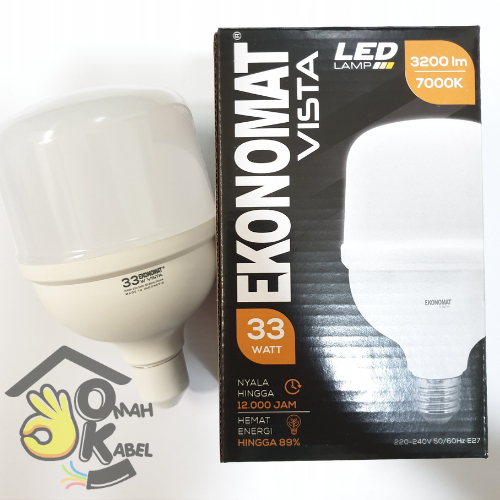 LAMPU LED EKONOMAT VISTA 33W