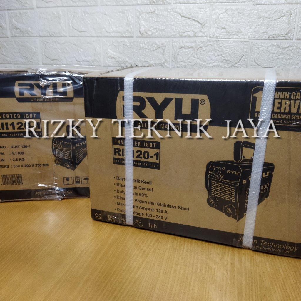 MESIN LAS RYU 900 WATT - TRAVO LAS RYU RII 120-1 INVERTER IGBT 900 W