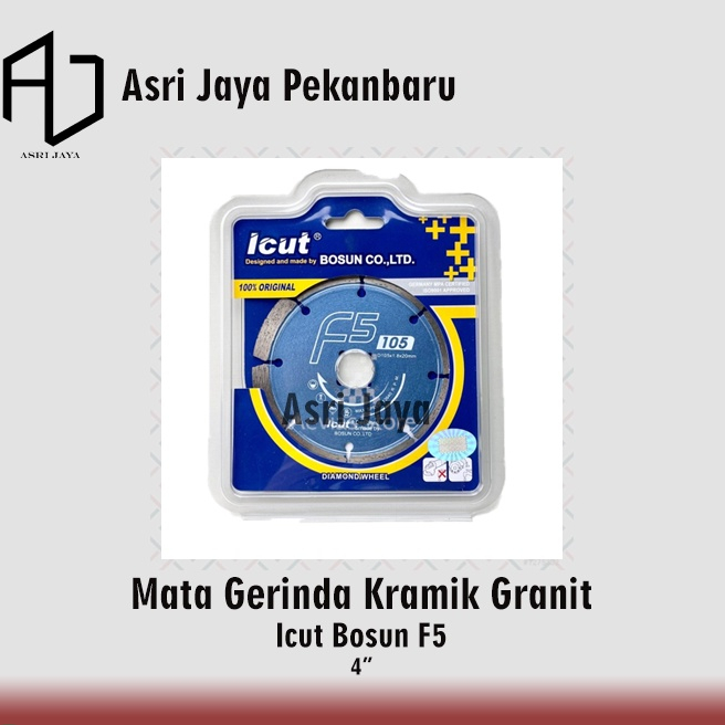 Mata Gerinda Potong Keramik Granit Tembok Beton - Icut Bosun F5 4"
