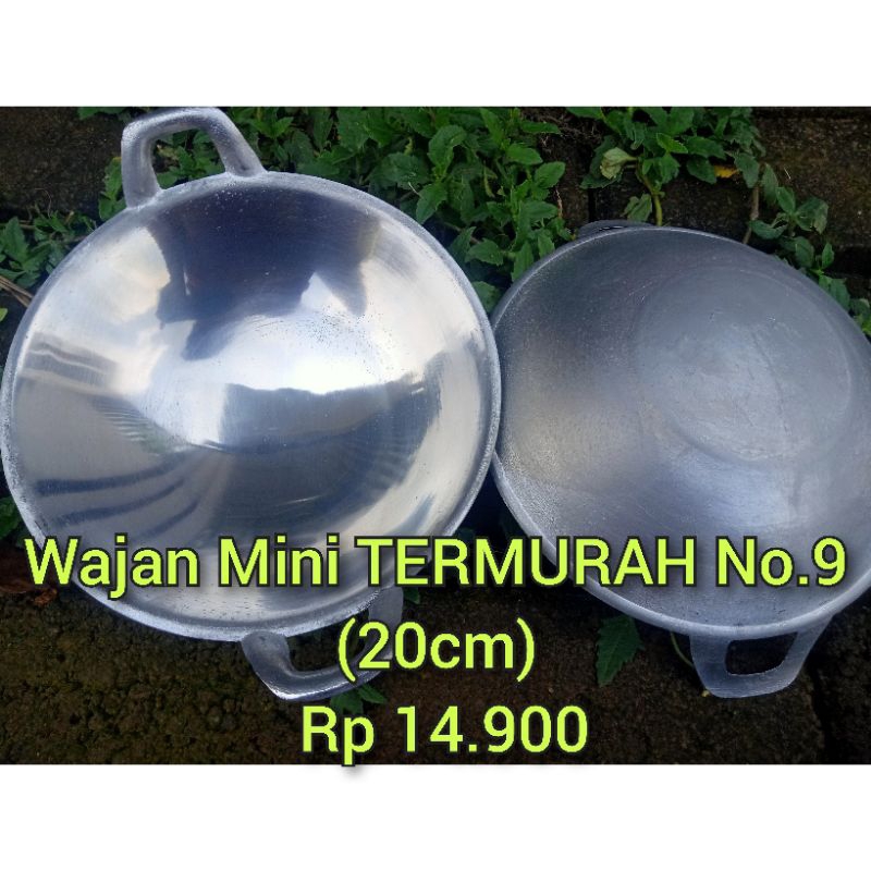 WAJAN KECIL TEBAL / WAJAN MINI NO.9 WAJAN SERABI WAJAN BAKSO