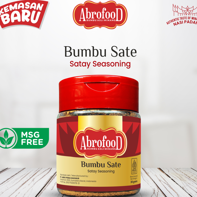 

Bumbu Sate Botol 30 gr