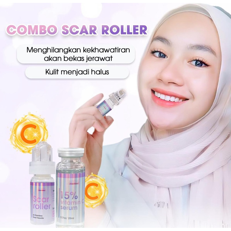 SEYOUL - SEYOUL SCAR ROLLER MEMBANTU MENGHILANGKAN BEKAS JERAWAT