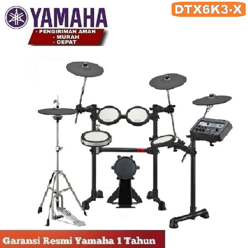 Drum Yamaha DTX6K3-X DTX6K3X DTX6K3 Garansi Resmi Yamaha Original