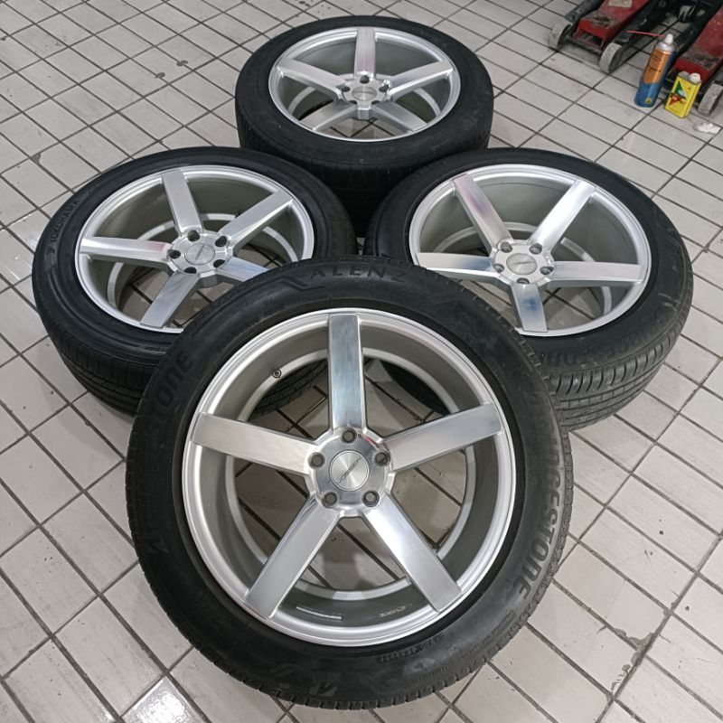 Velg Mobil Bekas Vossen Ring 19 Hole 5x114.3 Ban 3pcs 235/55 R19