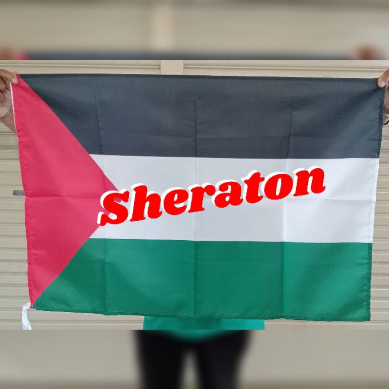 

bendera negara Palestina UK.60cm x 90cm