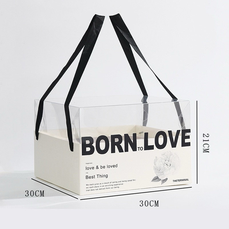 

[10013] Box Bunga “BORN LOVE” | Kotak Bunga, Flower Box, Hiasan Bunga untuk Wedding