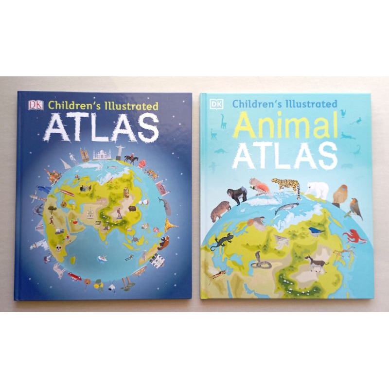 DK Children's Illustrated Atlas / Animal Atlas (Hardcover)