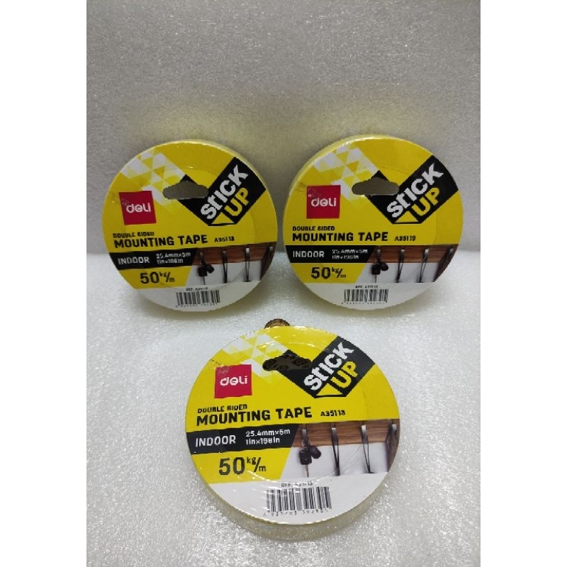 

Double sided mounting tape deli A35113