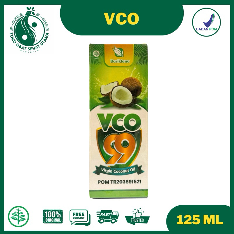 

VCO 99 (VIRGIN COCONUT OIL) / Bariklana / Minyak Kelapa