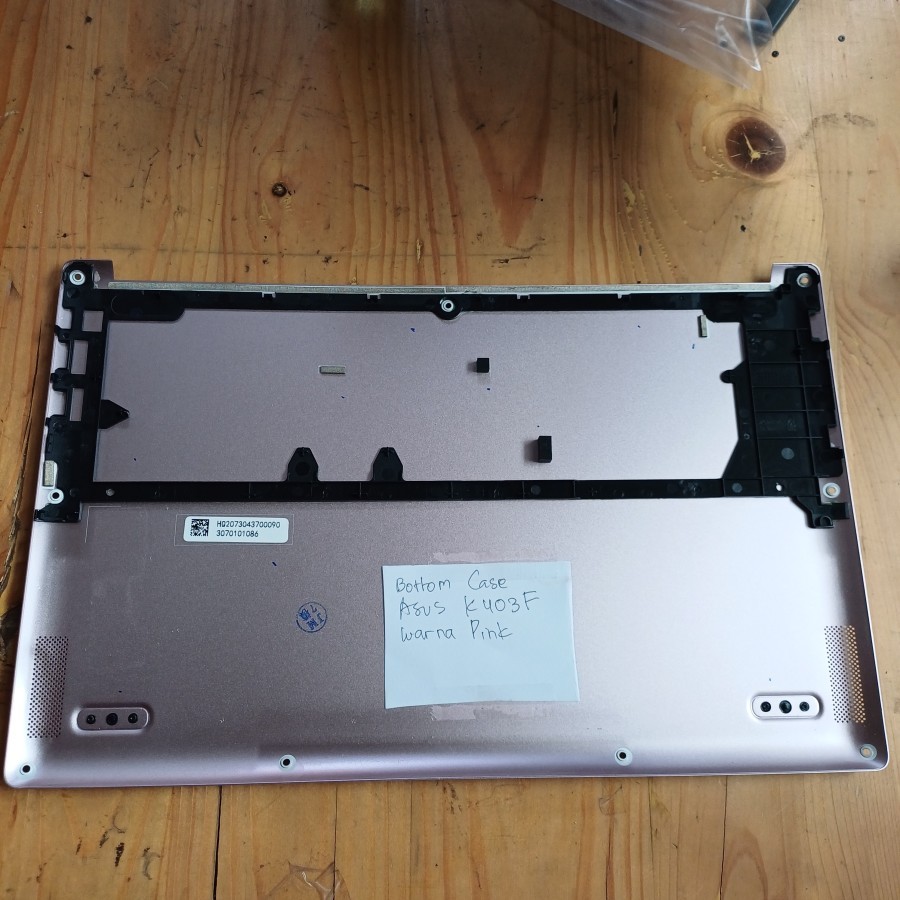 Bottom case Casing Bawah Laptop ASUS K403F warna pink