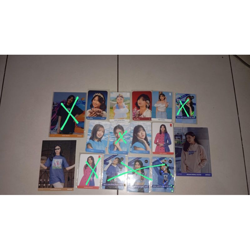 PHOTOCARD SAYONARA CRAWL ELI & SHANI SUMMER TOUR OFFICIAL