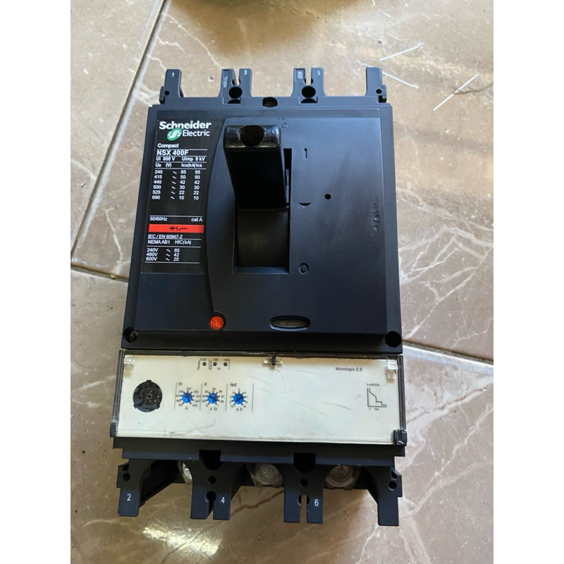 mccb NSX  3p original 400A/630A