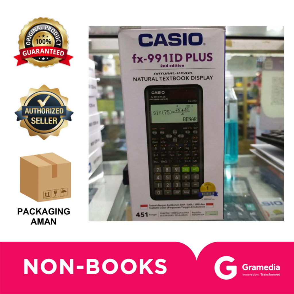 

CASIO CALCULATOR 991 ID PLUS-2