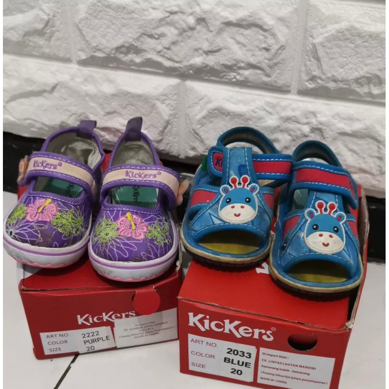Sepatu anak perempuan merk Kickers