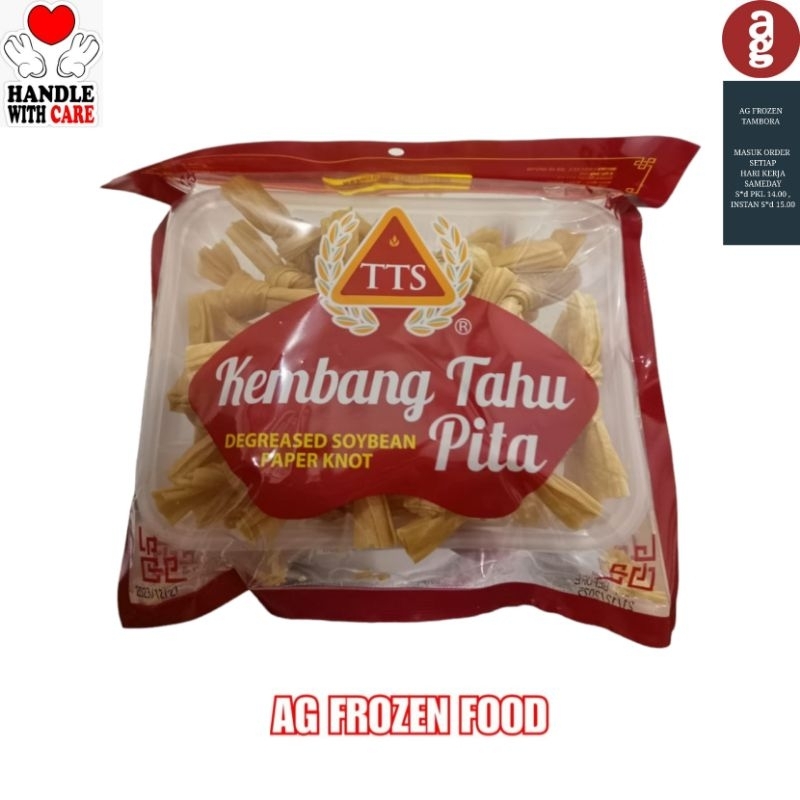 

TTS Fucuk Kembang Tahu Pita Kecil 150Gram