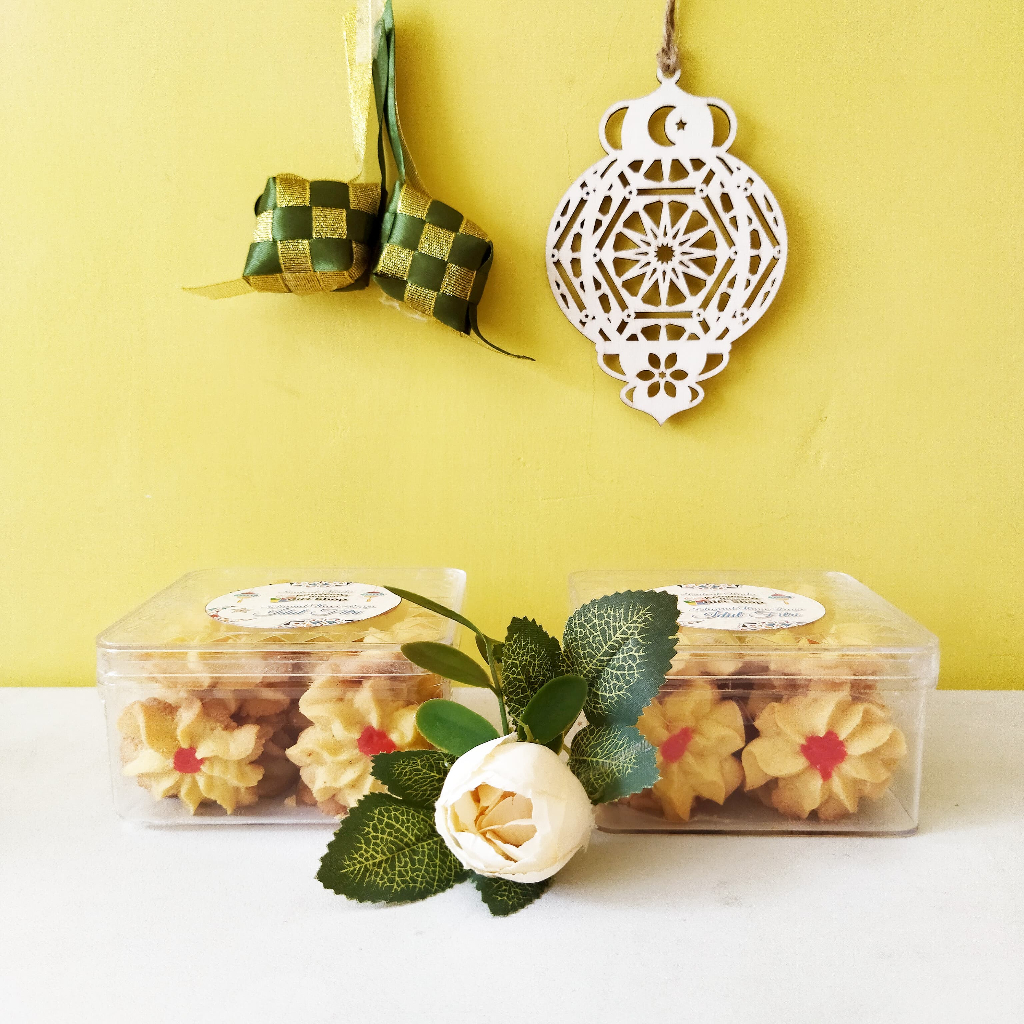 

ANNYEONG HASEYO GIFT SHOP | Butter Cookies Mawar Vanilla 170gr | Kue Kering Lebaran