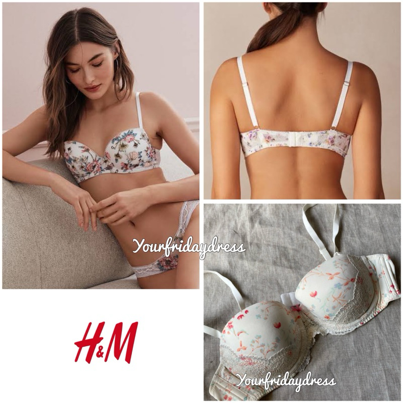 HOT SALE Padded Printed Bra Fit Pillow Cup wired Seamless Lightweight Bra Bh berkawat Wireless Simle