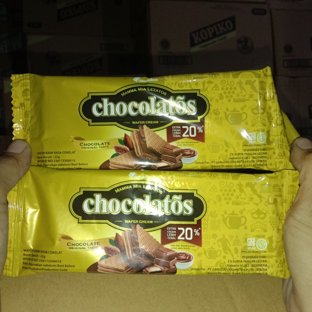 

CHOCOLATOS WAFER E1000 (12X10)