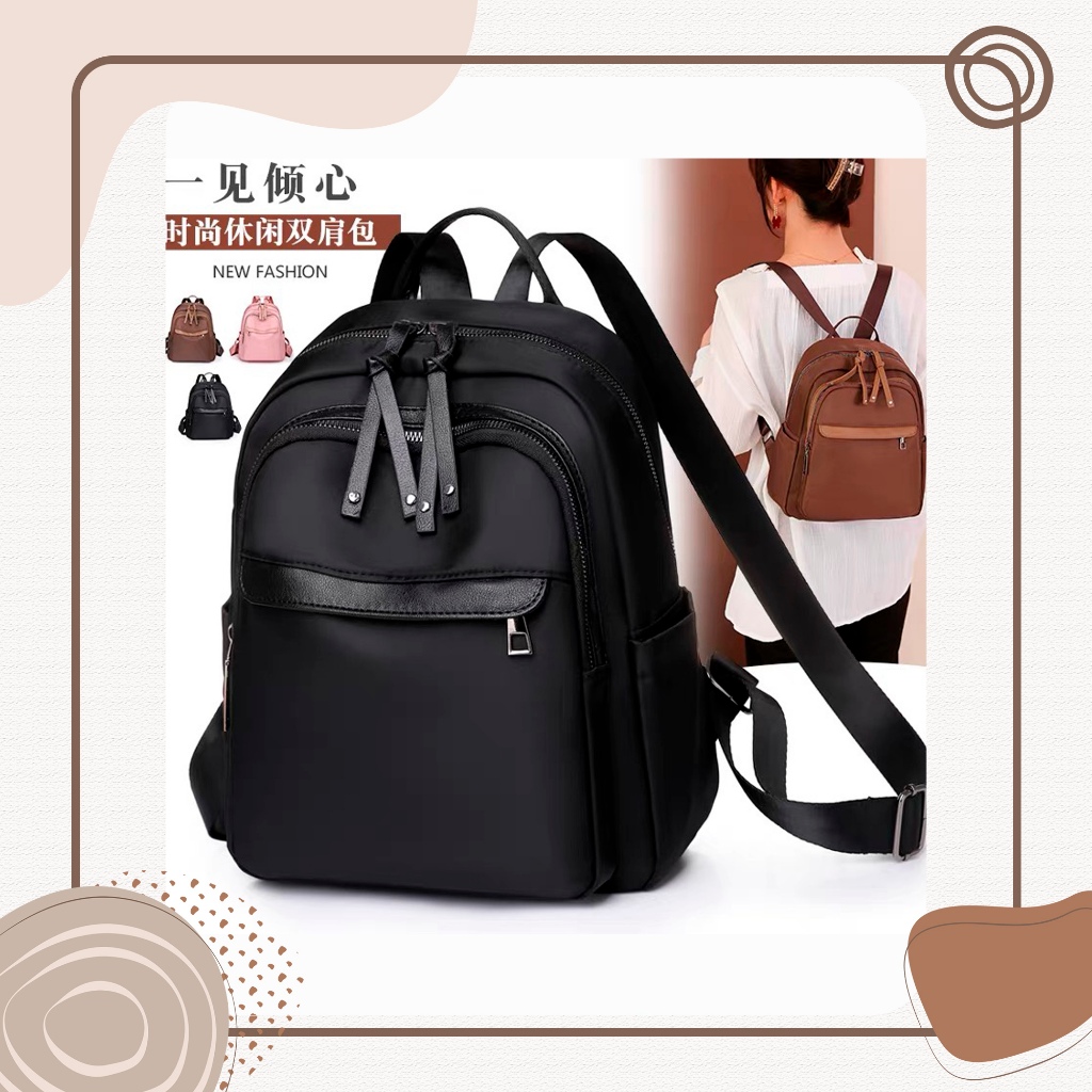 IMPOR Tas Wanita Ransel Wanita Fashion 5002