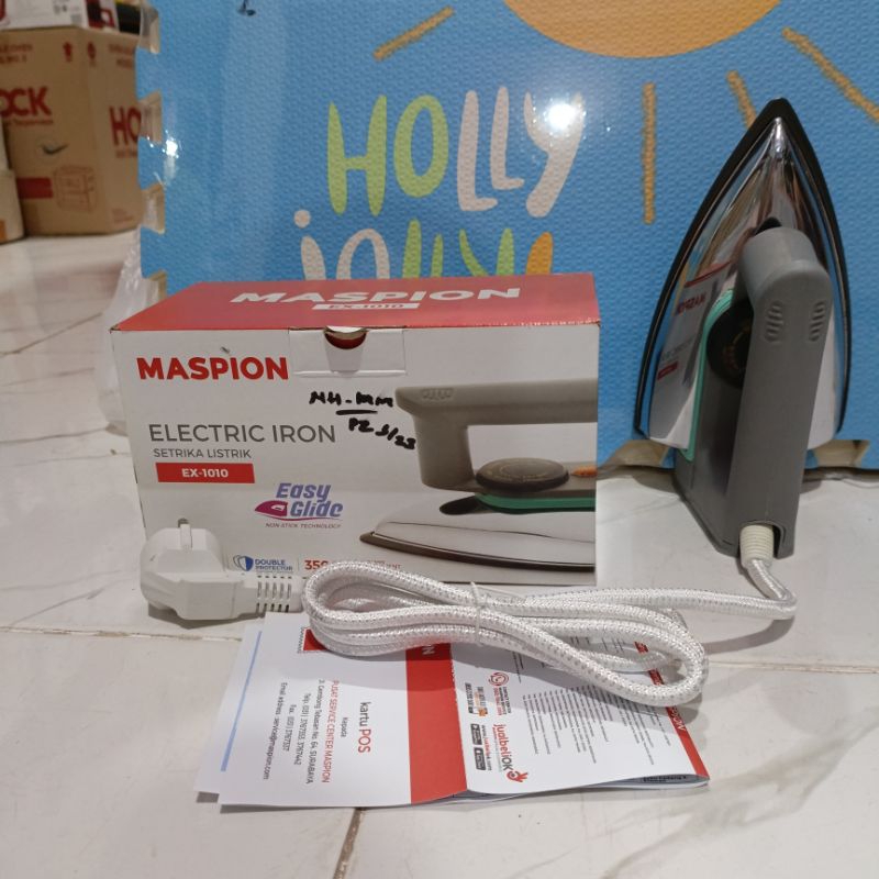 Setrika Maspion EX - 1010 Easy Glide