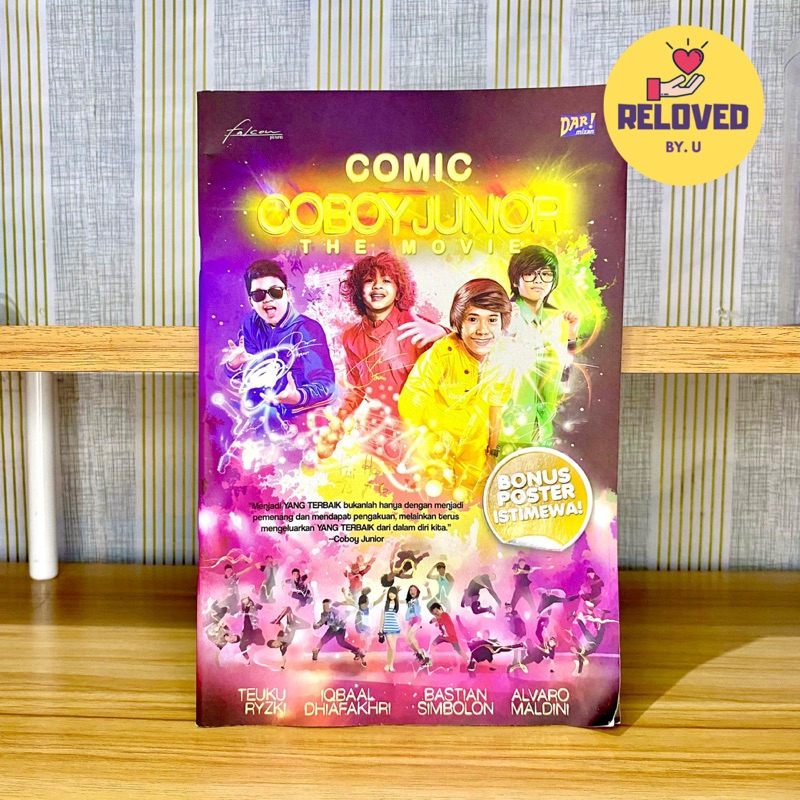 [PRELOVED] Komik Comic Berwarna Coboy Junior The Movie / Komik Berwarna Boy Band Coboy Junior CJR