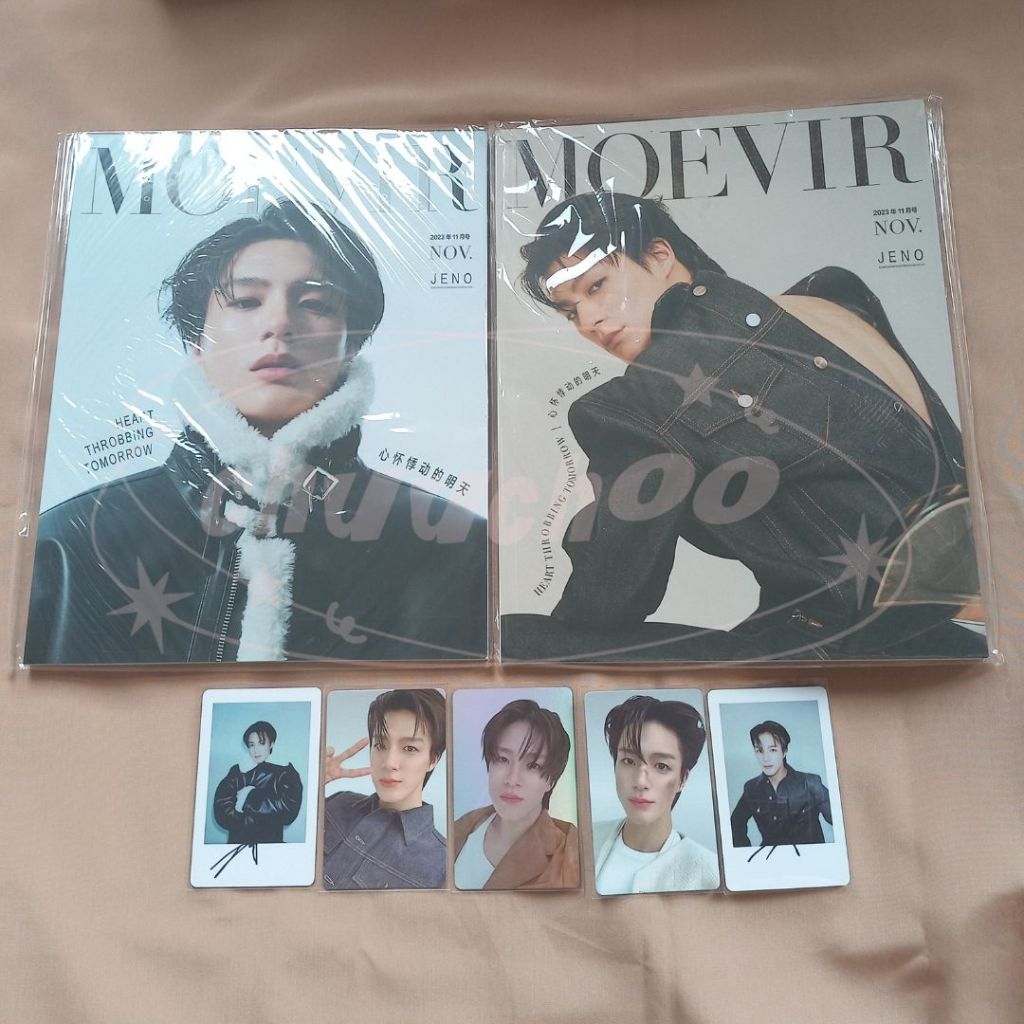 READY STOCK Sharing Jeno Magz Jeno Moevir PC Jeno NCT Dream Official Jeno Denim