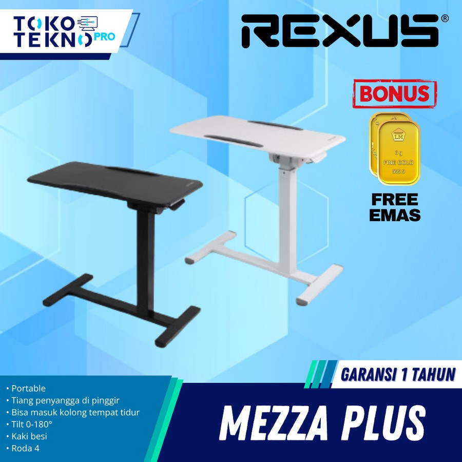Rexus Mezza Plus RSD02/ RSD-02 Standing Desk Garansi Resmi