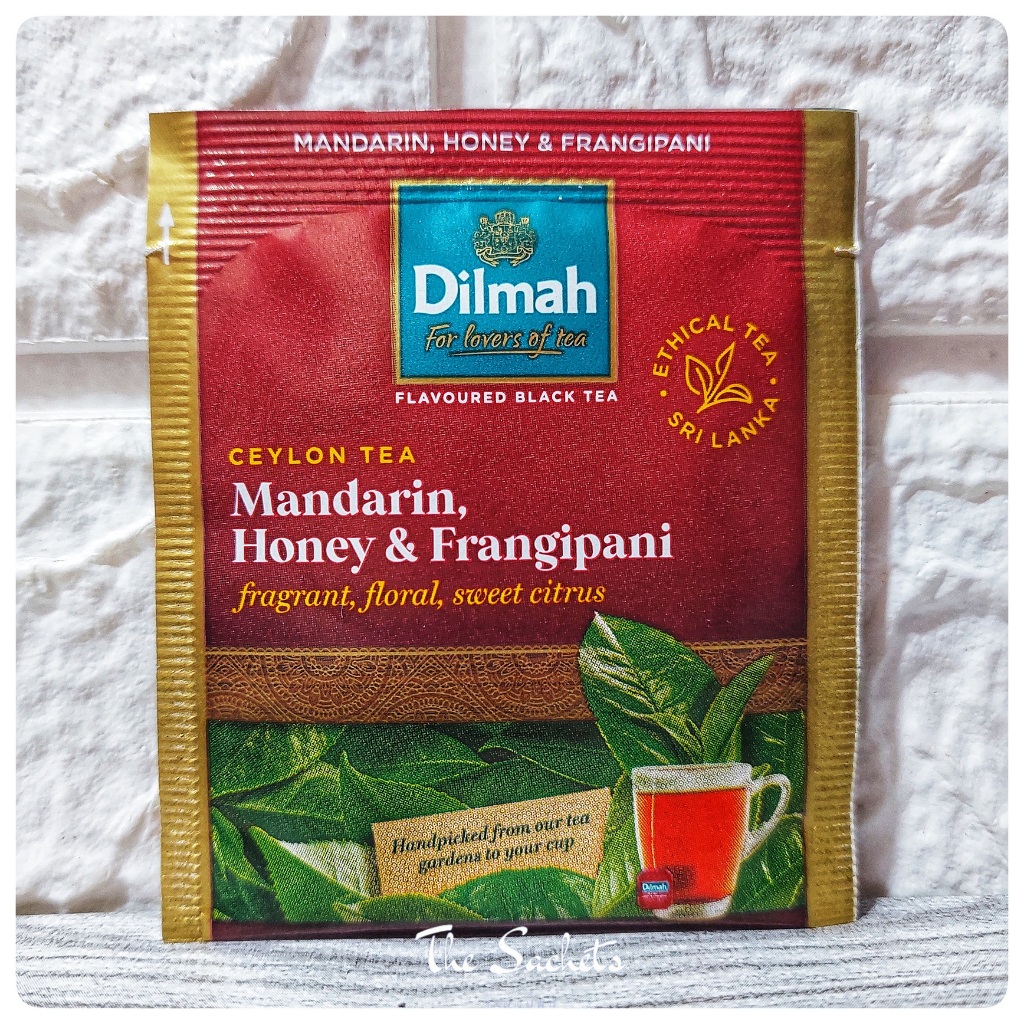 

Dilmah Ceylon Tea Mandarin, Honey & Frangipani Sachet