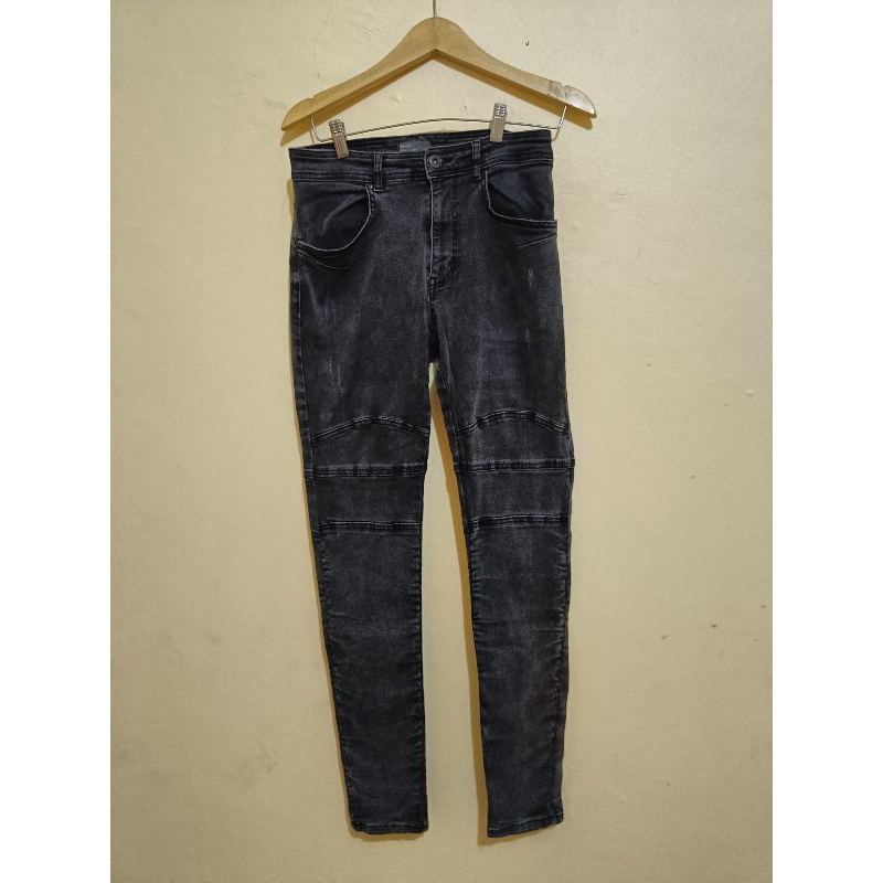 biker Jeans Zara man Grey