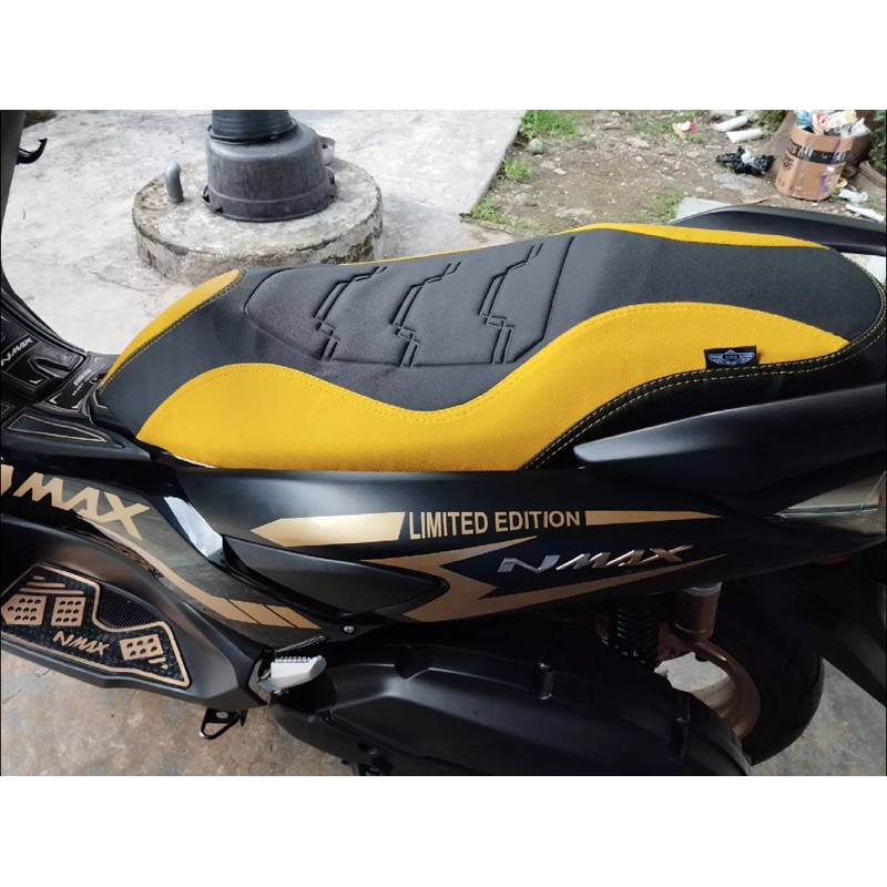 Mikhaeladsport Cover Jok Custom Eropa Nmax /Pcx/Aerox/Adv/Vario/Beat