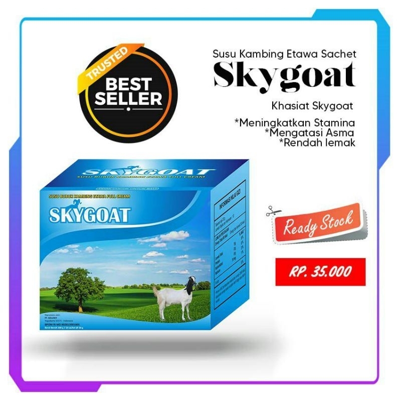 

Sky Goat Susu Kambing Etawa Bubuk Full Cream | SkyGoat Original