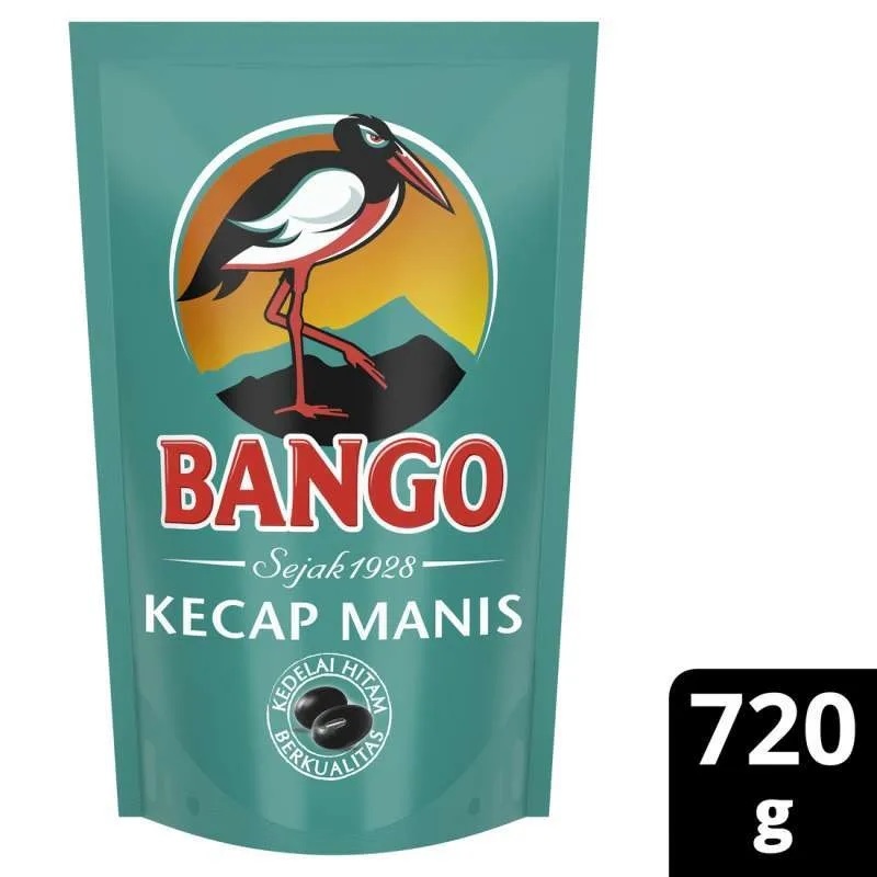 Kecap Manis Bango 720Gr (520 ML) 1 Dus