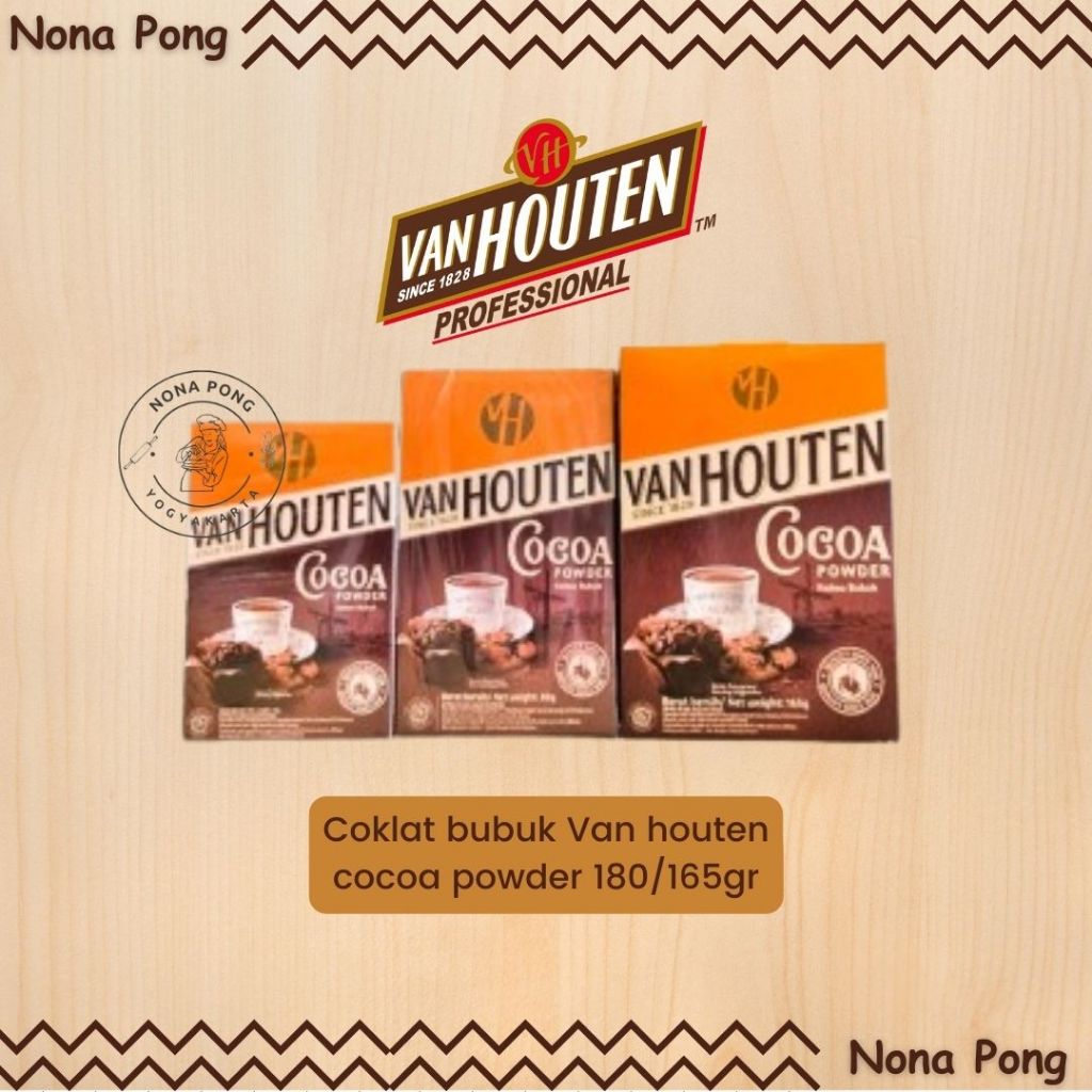

coklat bubuk VanHouten | Cocoa powder 165gr