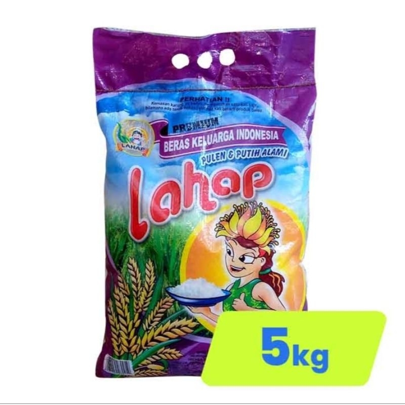 

Beras Pulen Premium Lahap Wanita 5 kg