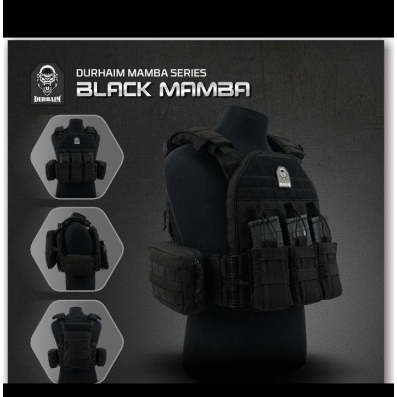 rompi durhaim balckmamba original