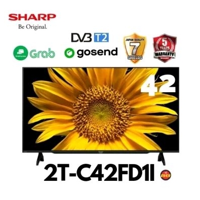 Sharp Led tv 42inch 2T-C42FD1I Slim Design