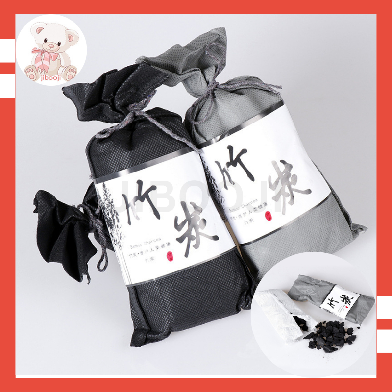 Kantong Arang Bambu Karbonaktif Penghilang Bau Karbon Aktif Charcoal Serap Bau Tidak Sedap