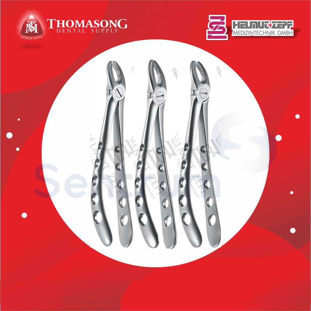 Extract Forceps Upper Premolars Molar HELMUT ZEPF