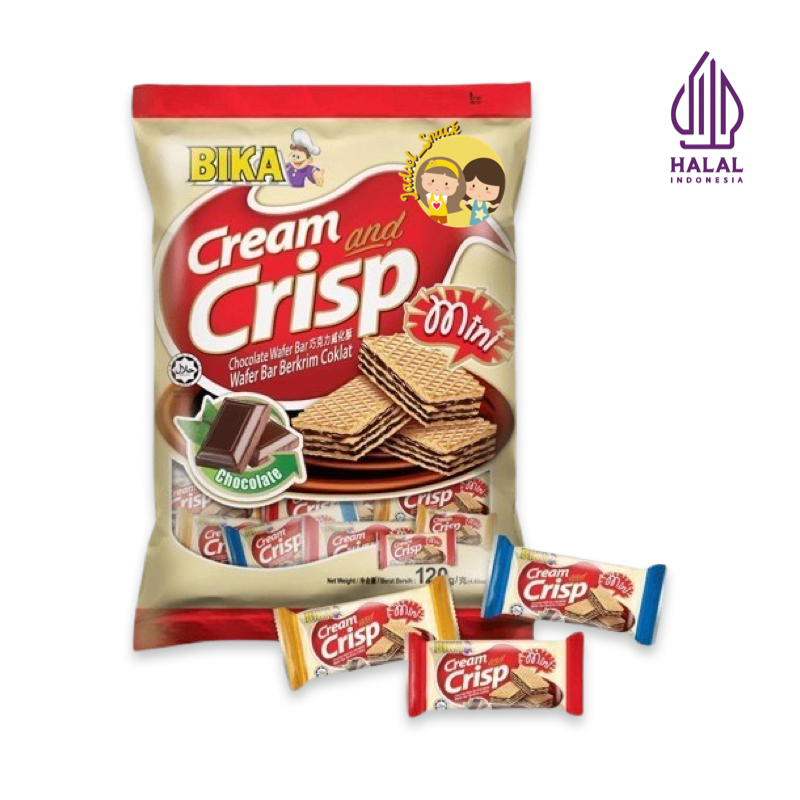 

GROSIR - Wafer Bika Boka Mini Crisp Bar Cokelat 90 Gr by Jadoel_Snack