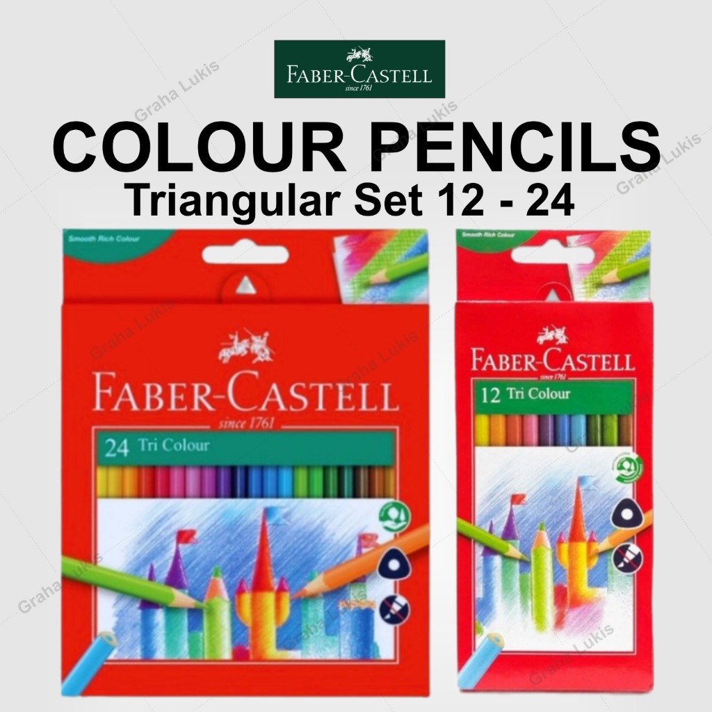 

Faber Castell Triangular Colour Pencils