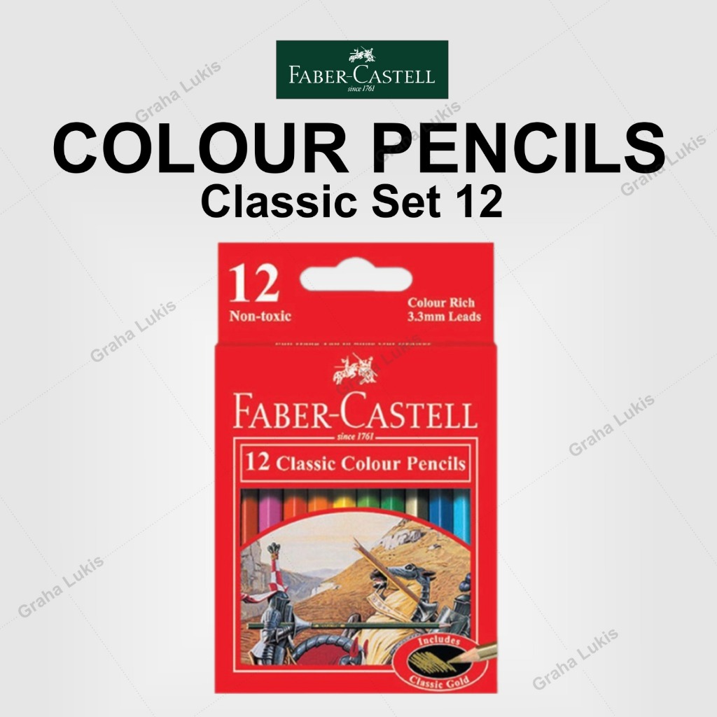 

Faber Castell Classic Colour Pencils Set 12