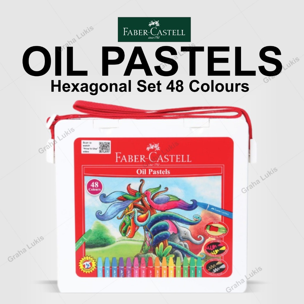 

Faber Castell 48 Oil Pastels Hexagonal