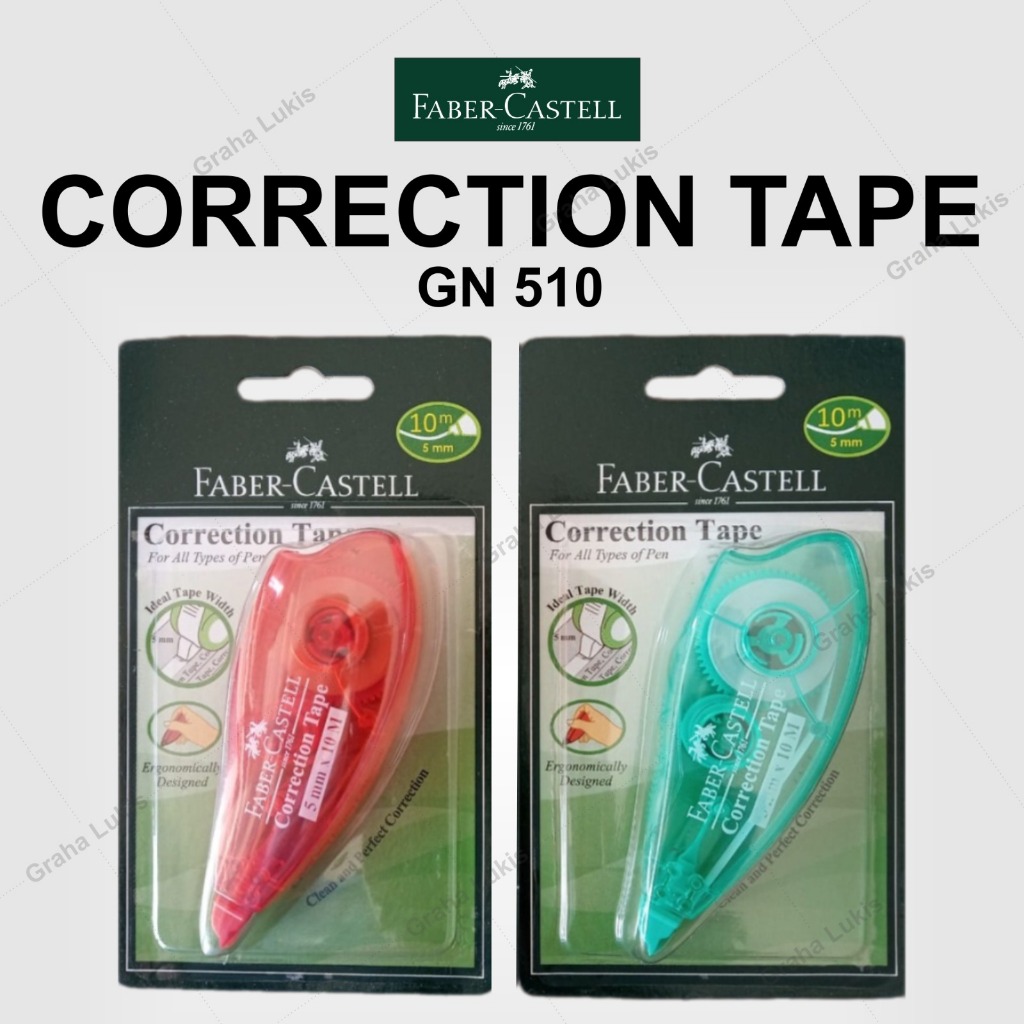 

Faber Castell Correction Tape GN 510 panjang 10 m