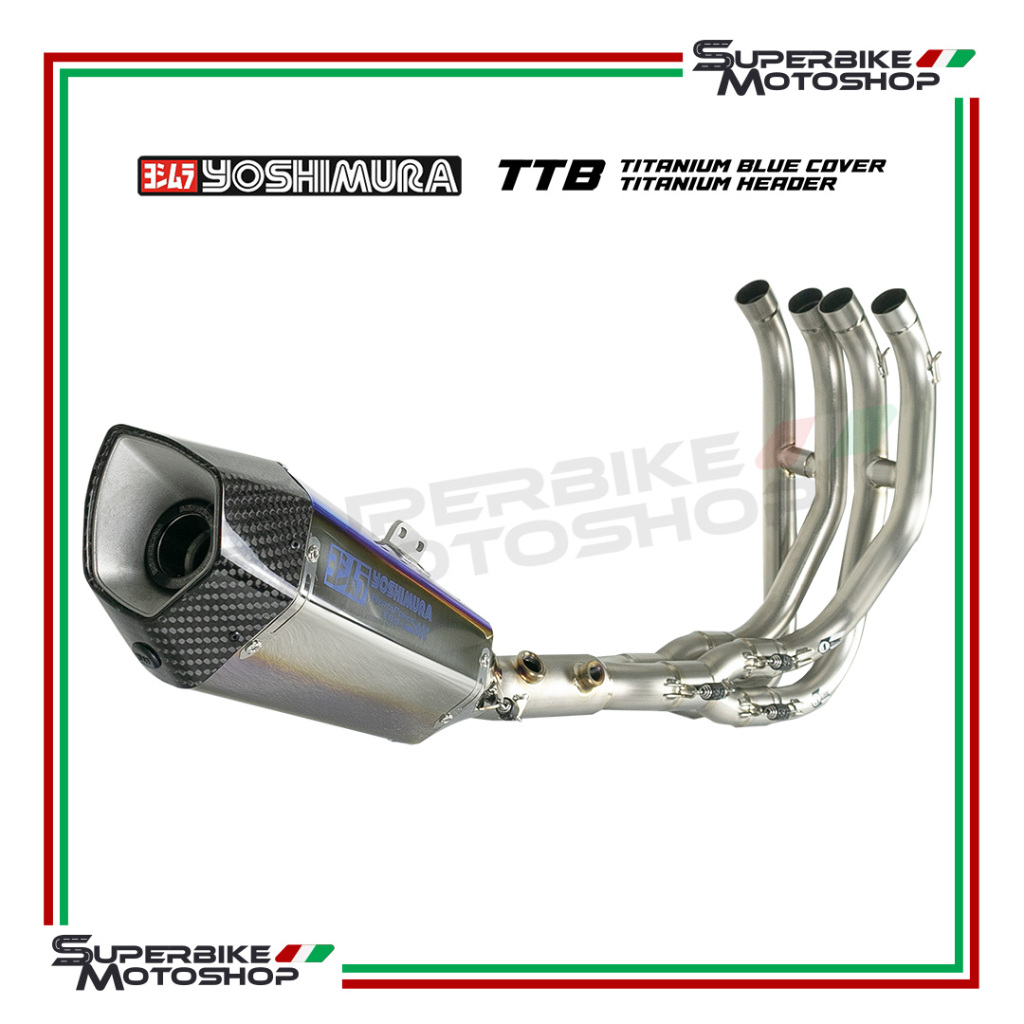 Knalpot Yoshimura Hepta Force ZX25R Full System TTB