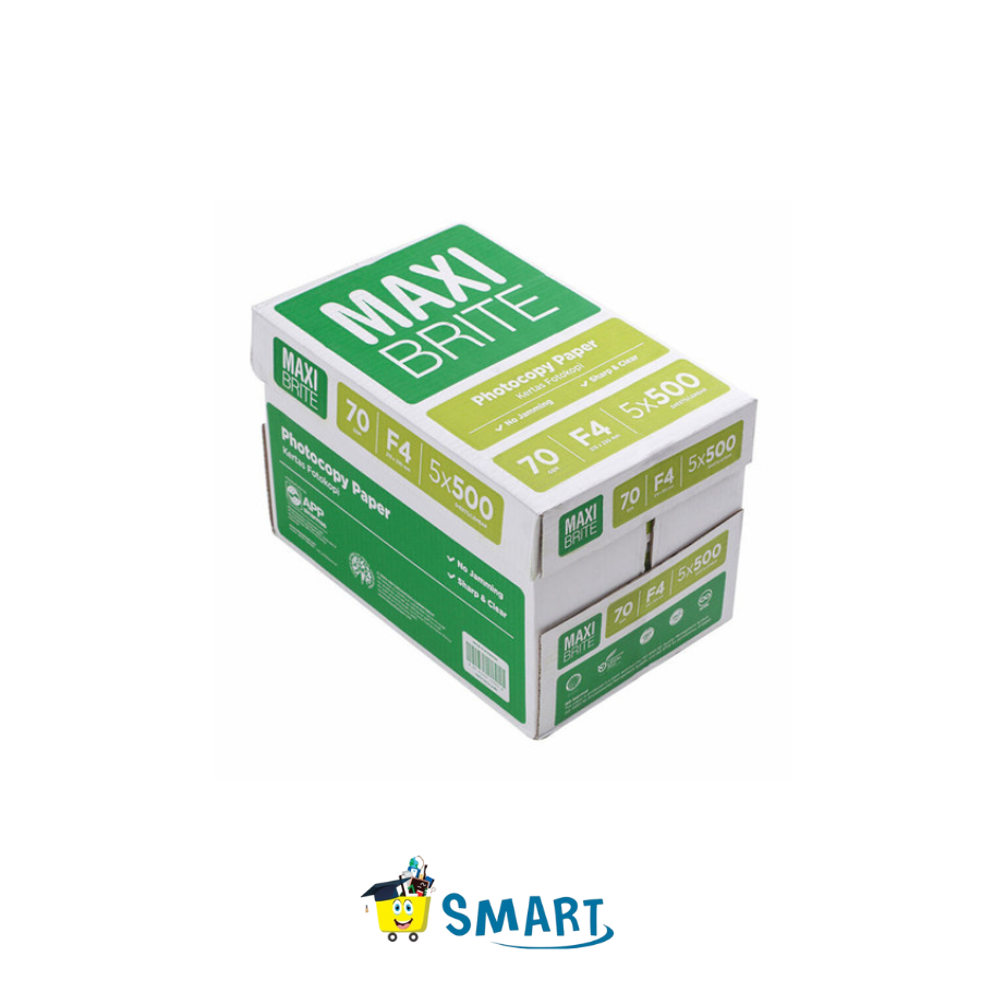 

KERTAS HVS MAXI BRITE F4 70 GRAM