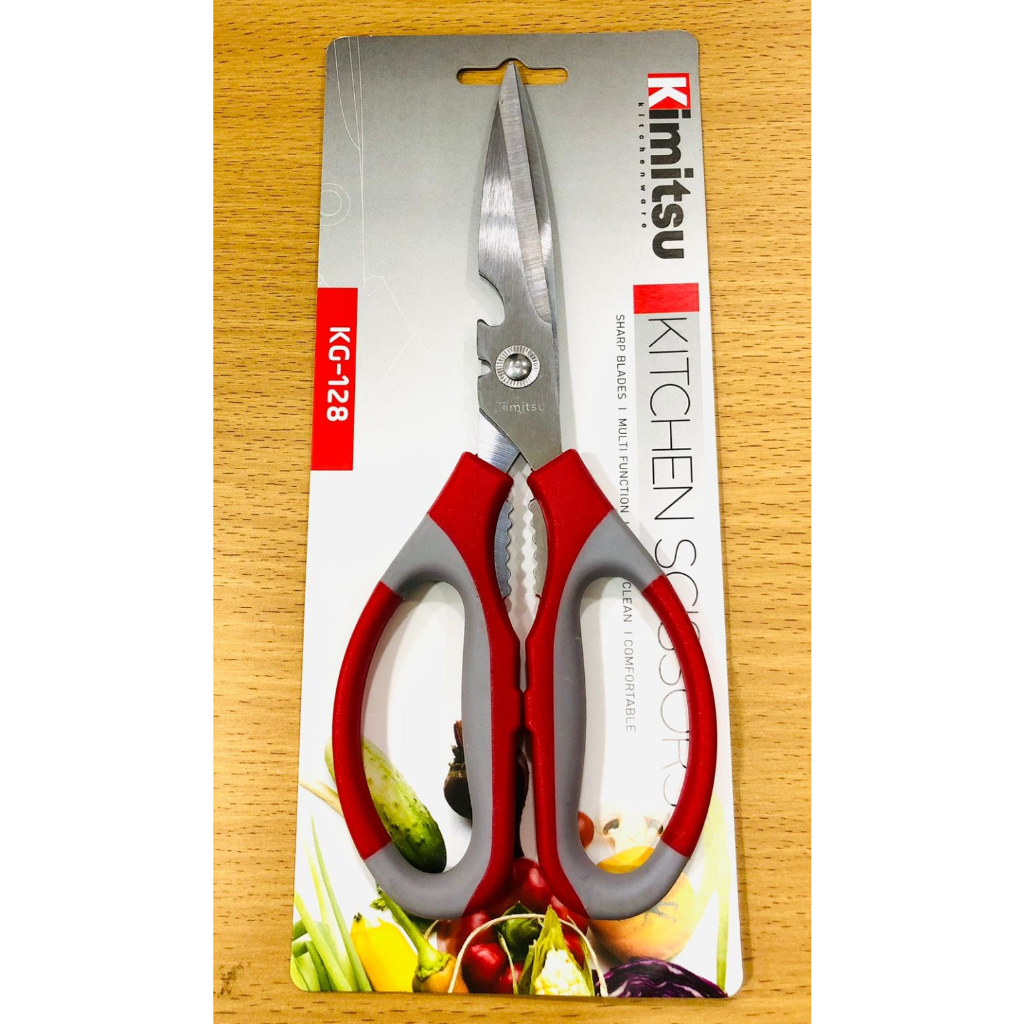 

GUNTING KIMITSU KITCHEN SCISSORS GUNTING DAPUR SERBAGUNA TAJAM KG-128