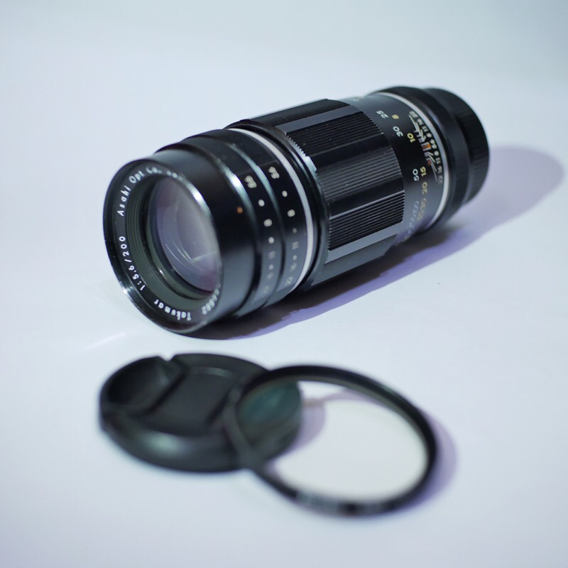 Rare Lensa Takumar 200mm f5.6 M42 / M43/ MFT for Panasonic lumix, Olympus, Pentax