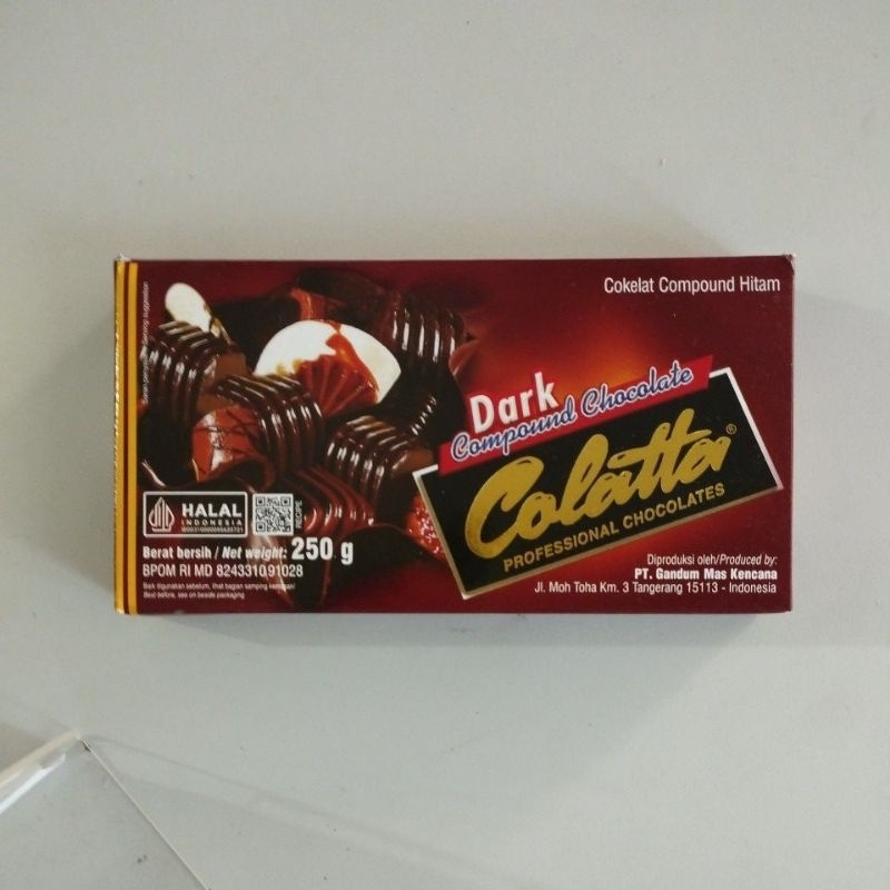 

Coklat Dark Compound Colatta 250g Cokelat